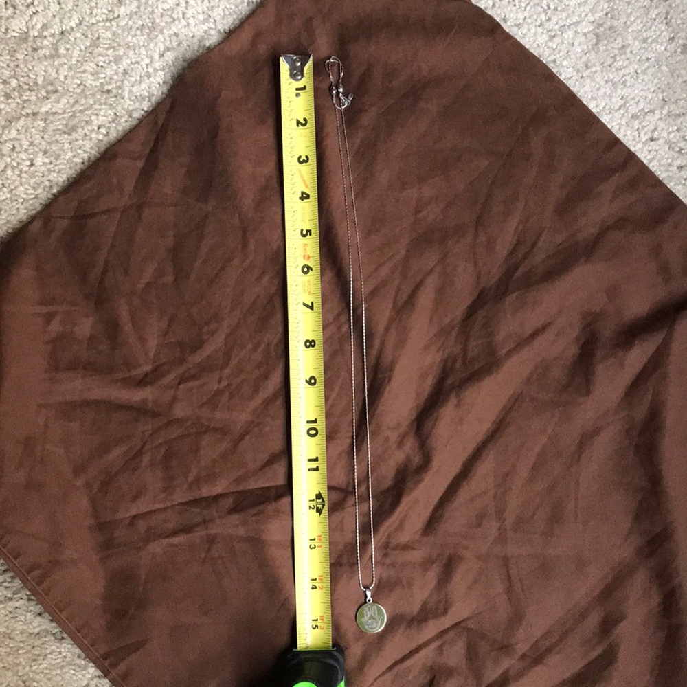 Alex & Ani Silver Hand of Fatima Necklace - Picture 5 of 6